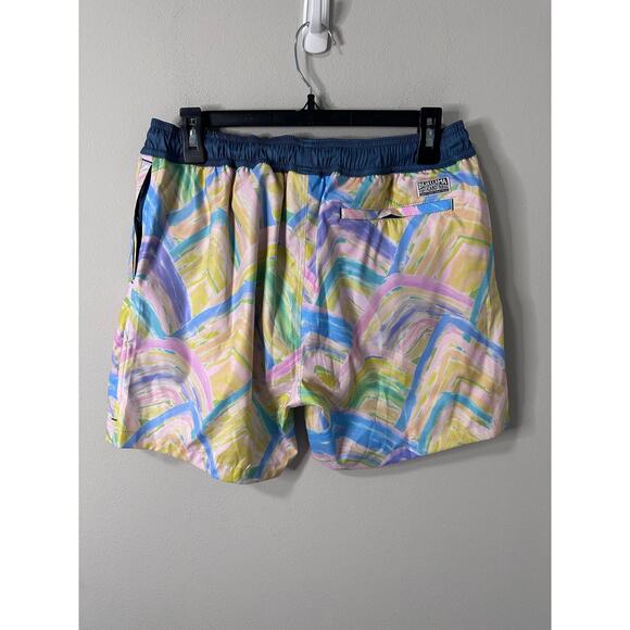 New Baja llama Rainbow Mountains Men's Swim Trunk Size Large - Picture 3 of 3